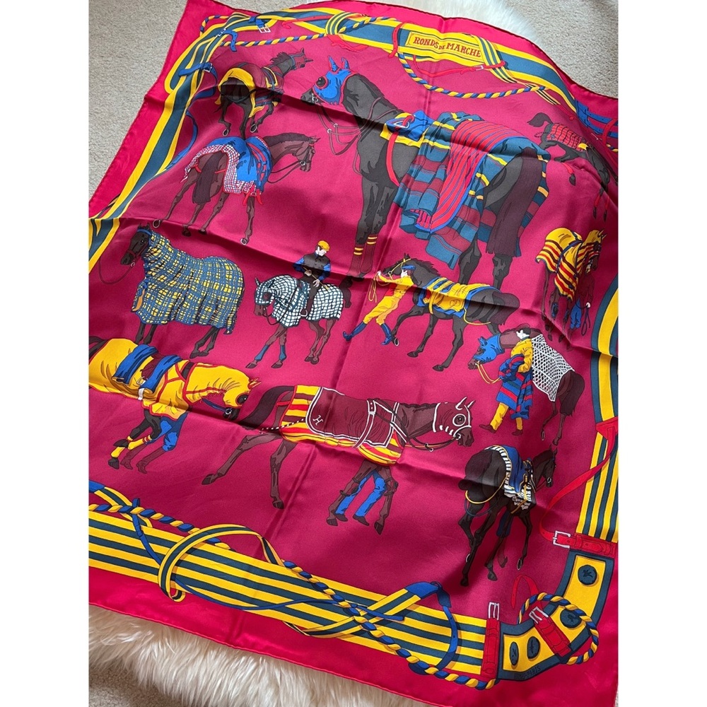 hermes 90x90 silk scarf
